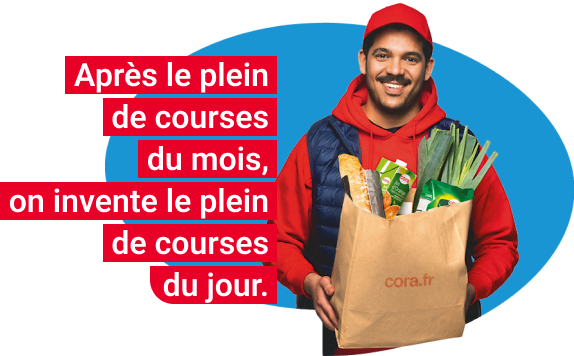 Apres le plein de courses du mois, on invente le plein de courses du jour.