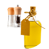 Huiles, épices, condiments, sauces, bouillons