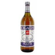 Cigalis pastis 1l 45%vol