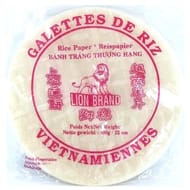 Lion brand  galette de riz vietnamienne 22cm 400g