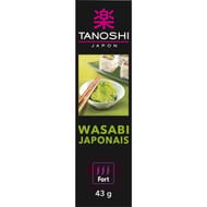 Tanoshi wasabi moutarde verte japonaise 43g