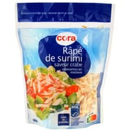 Cora rapé de surimi saveur crabe 180g
