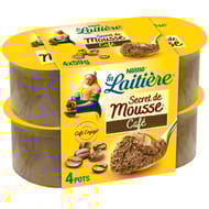 La Laitière Secret de mousse café 4X59g