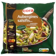 Cora poêlée aubergines salsifis 1kg