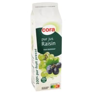 Cora pur jus de raisin brique 1l