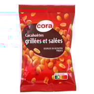Cora cacahuètes grillées et salées 250g