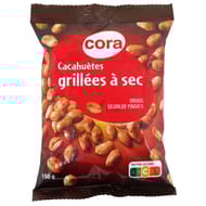 Cora cacahuètes grillées à sec 150g