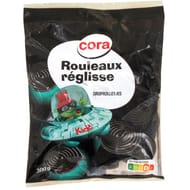 Cora kido rouleau aromatisé à la réglisse sachet 300g