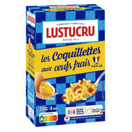 Lustucru coquillettes aux oeufs frais 250g