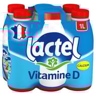 Lactel lait entier bouteille 6x1l