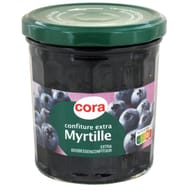 Cora confiture extra myrtille 370g