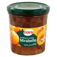 Cora confiture extra mirabelle 370g