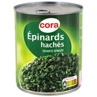 Cora épinards hachés 4/4 795g