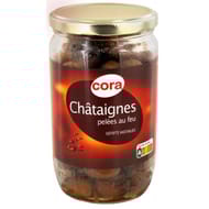 Cora châtaignes pelées au feu 72cl 420g