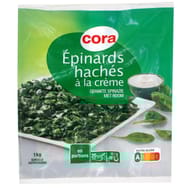 Cora épinards hachés à la crème 1kg