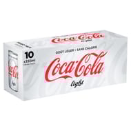 Coca-Cola light frigo pack boite 10x33cl