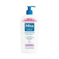Mixa bébé lait de toilette très doux format familial 400ml