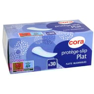 Cora protège-slip mince plat x30