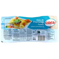 Cora filets de hareng fumés doux 200g