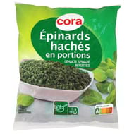 Cora épinards hachés en portions 1kg