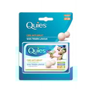Quies protections auditives en cire naturelle boîte de 12 paires