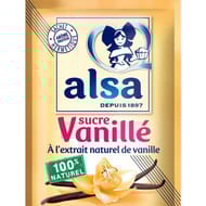 Alsa sucre vanillé 12 sachets x 7,5g