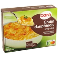 Cora gratin dauphinois prégratiné 450g