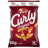 Vico curly cacahuète 60g