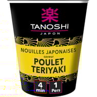Tanoshi nouilles cup poulet têteriyaki 65g