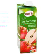 Cora jus de pomme brique 1l
