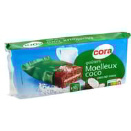 Cora goûters moelleux coco 420g