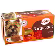 Cora terrines riches en viande pour chien 4x150g