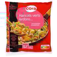 Cora poêlée cuisinée haricots, pomme de terre, carottes, lardons et champignons 1kg