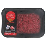 Viande hachée pur boeuf Charolais façon bouchère 12% MG 500g Cora Dégustation