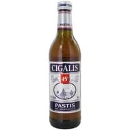 Cigalis pastis 50cl 45%vol