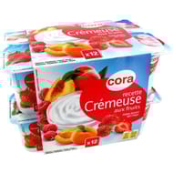 Cora spécialité laitière crémeuse aux fruits 3.4%mg 12 x 125g