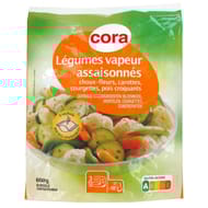 Cora légumes vapeur assaisonnés 600g