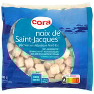 Cora noix de Saint Jacques sans corail 500g