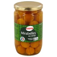 Cora mirabelles de lorraine au sirop 385g