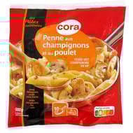 Cora penne poulet champignons 900g