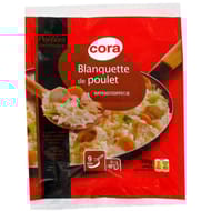 Cora blanquette de poulet surgelée 900g