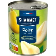 St Mamet poires au sirop 4/4-850g