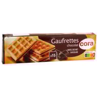 Cora gaufrettes chocolat 110g