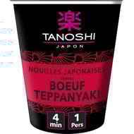 Tanoshi nouilles cup boeuf teppanyaki 65g
