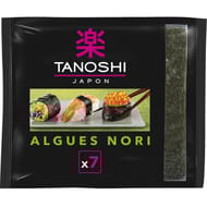 Tanoshi algues nori 18g