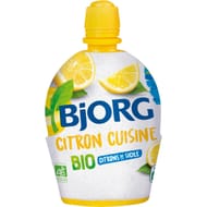 Bjorg préparation jus de citron bio 200ml
