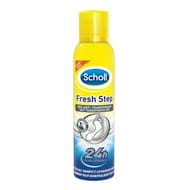 Scholl déo fresh step spray anti-transpirant 24h 150 ml
