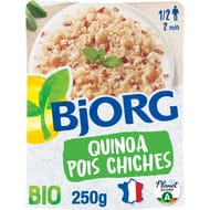 Bjorg quinoa pois chiches bio 250g