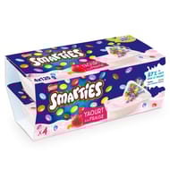 Smarties yaourt à la fraise 4x120g