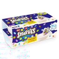 Smarties yaourt à la vanille 4x120g